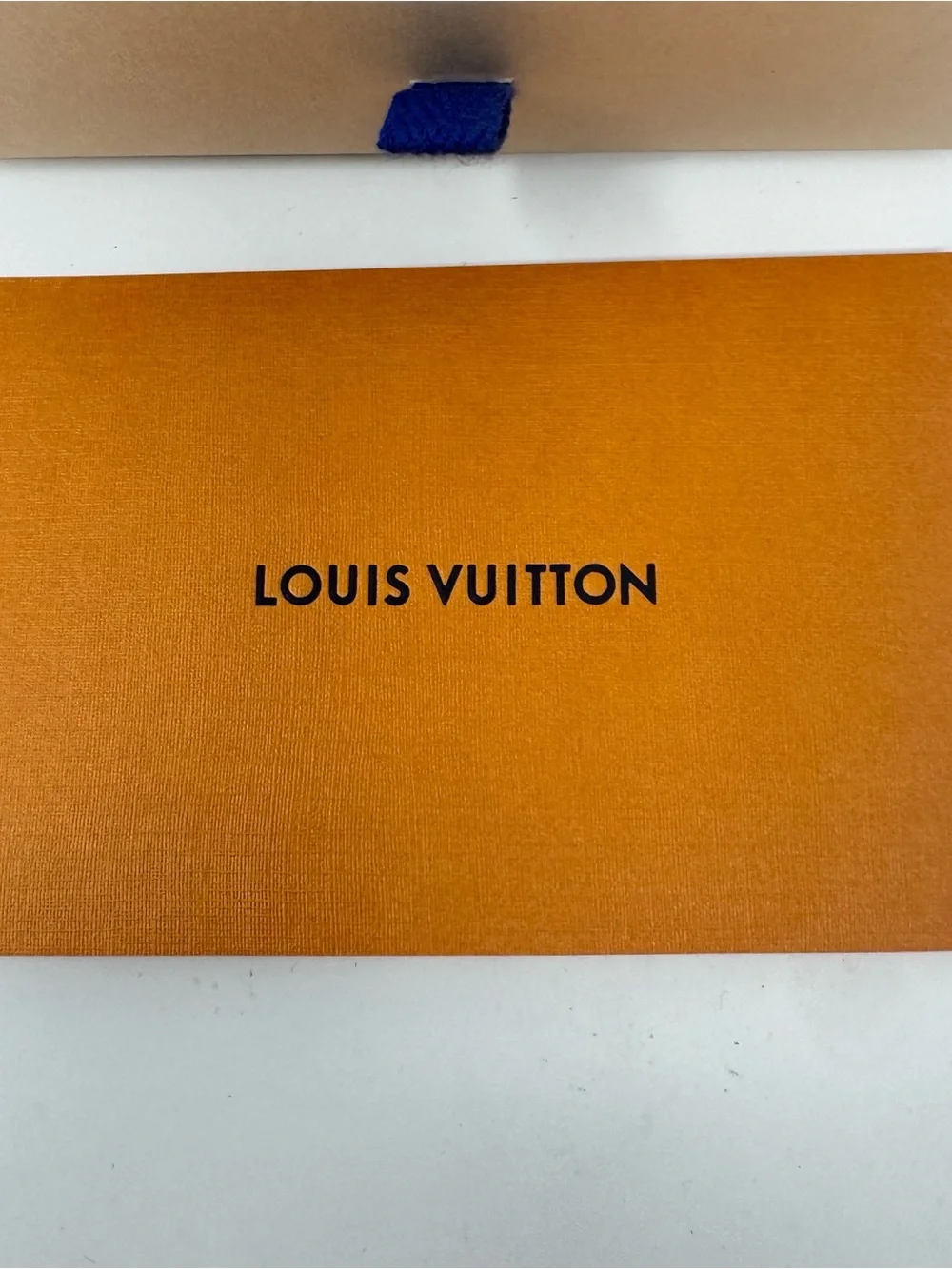 Louis Vuitton orange drawer-style gift or accessory box - Picture 3 of 9